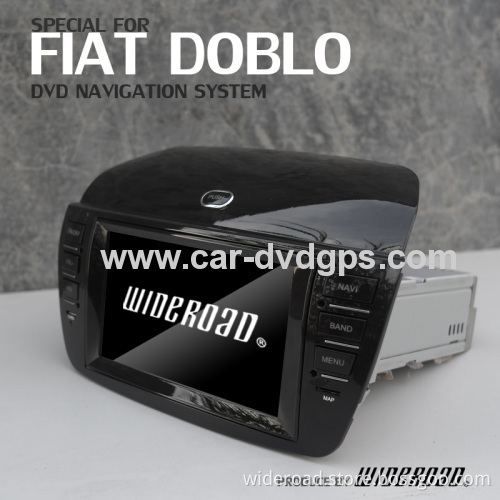 Wideroad Car Dvd Gps Navigation Fiat Doblo With Tv Bt Ipod Canbus Steer Wheel Control 